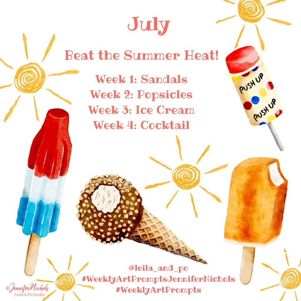 summer heat ice cream