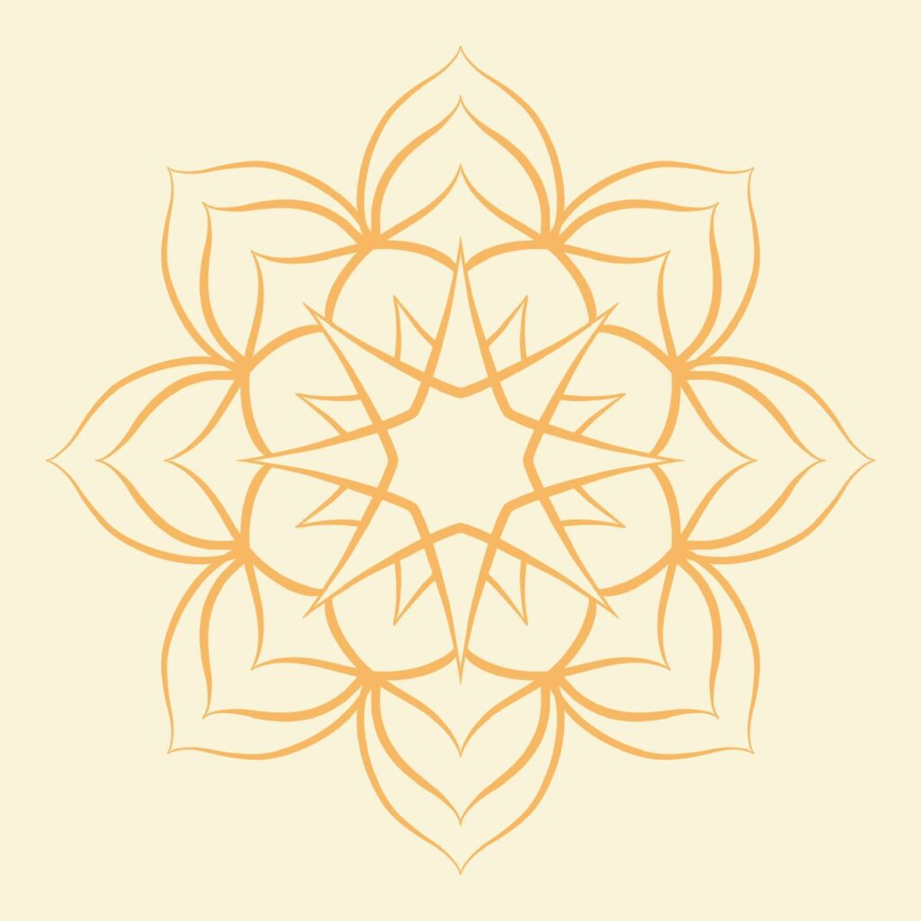Mandala outline