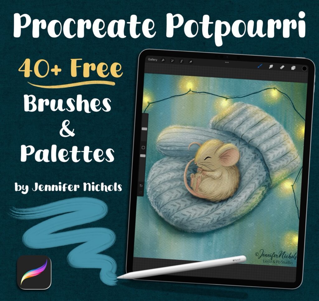 procreate potpourri brushes