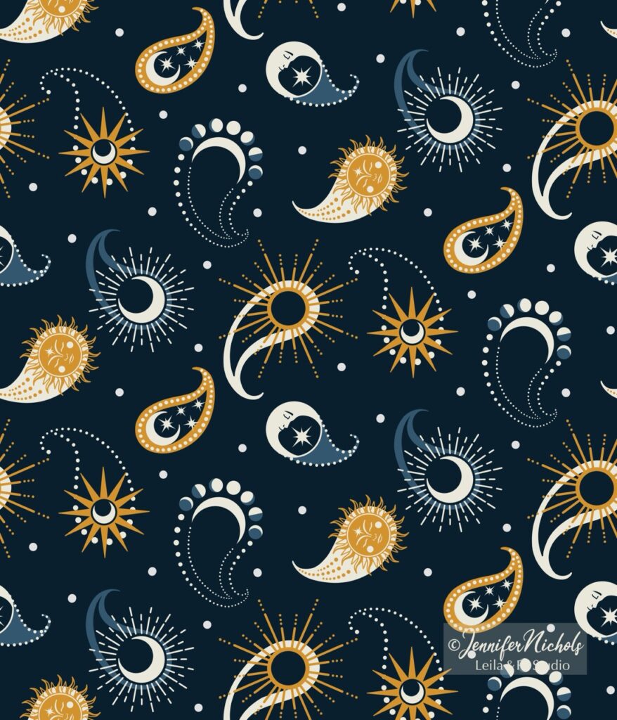 celestial paisley