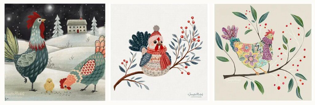 chicken art