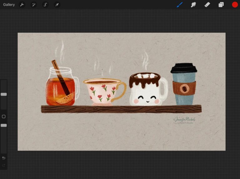 adding texture to digital art