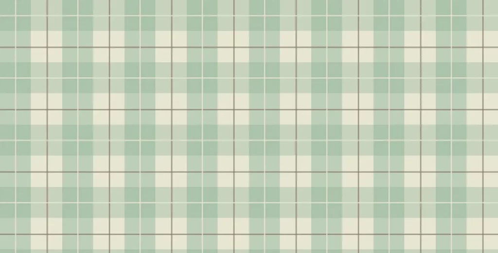 Green plaid in procreate