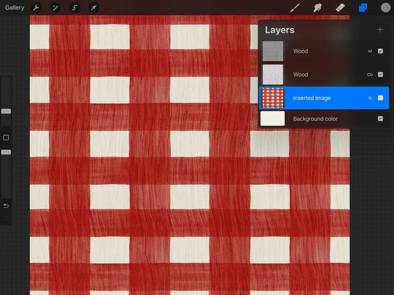 textures in procreate