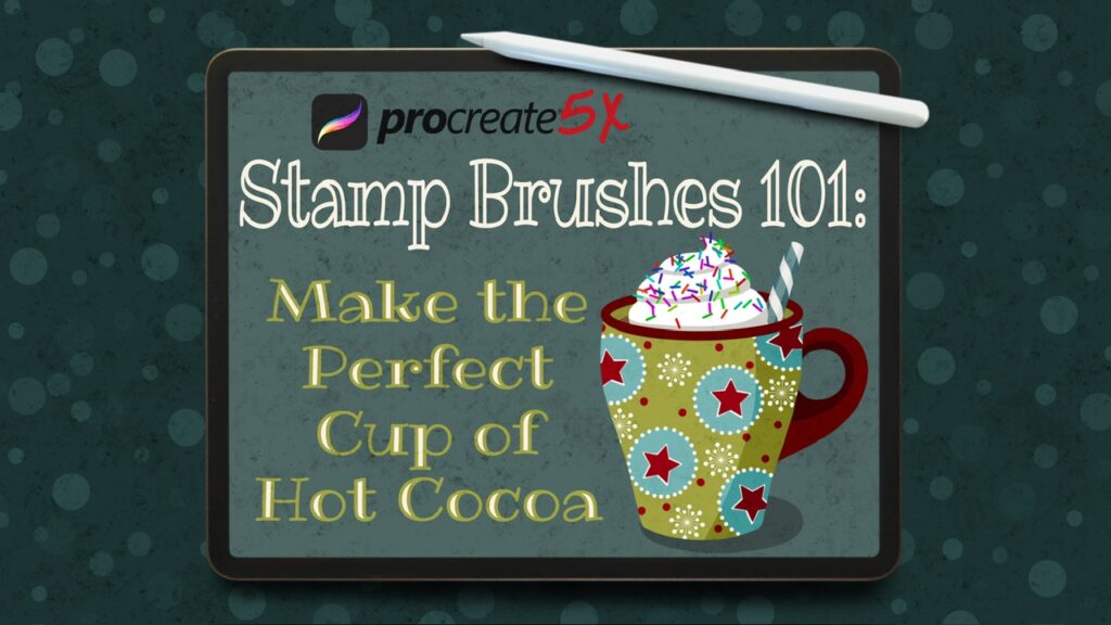 stamp brushes in procreate