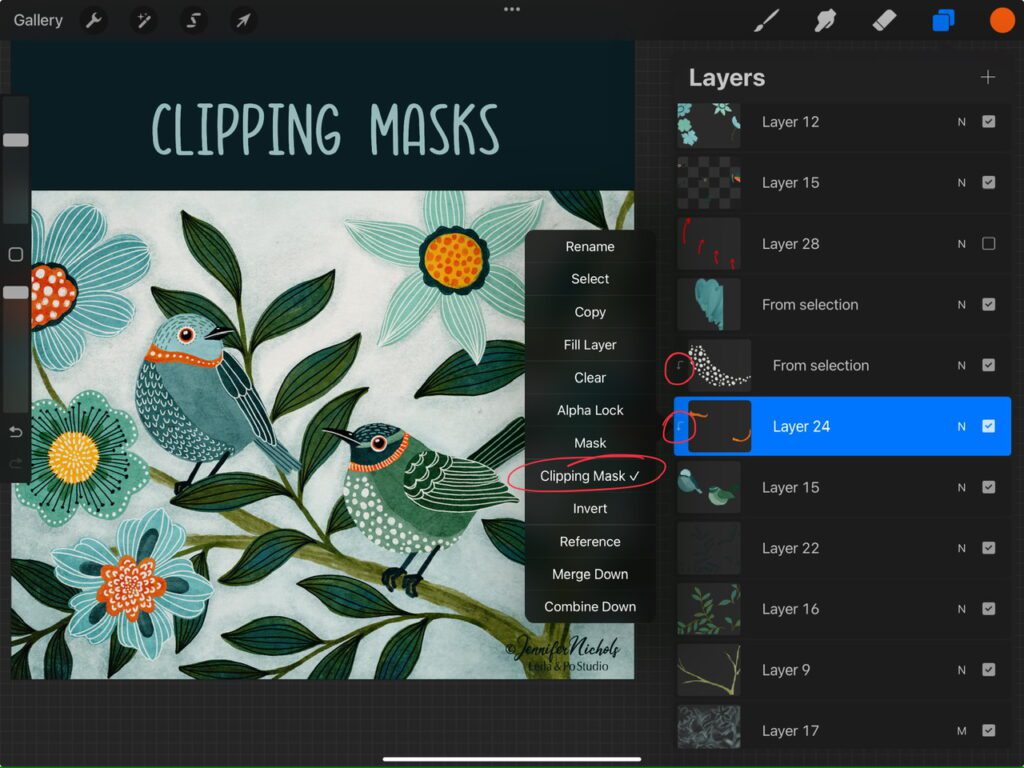 clipping mask