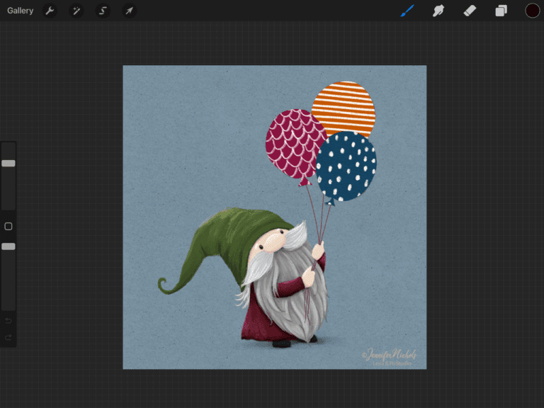 Collage in procreate