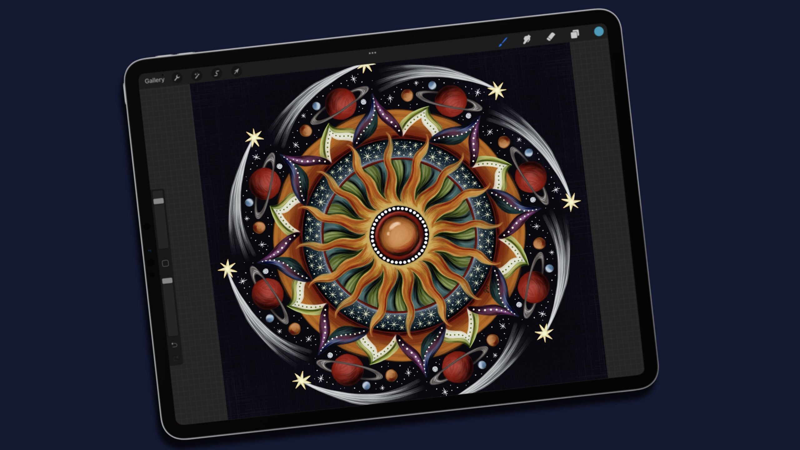 mandalas in procreate