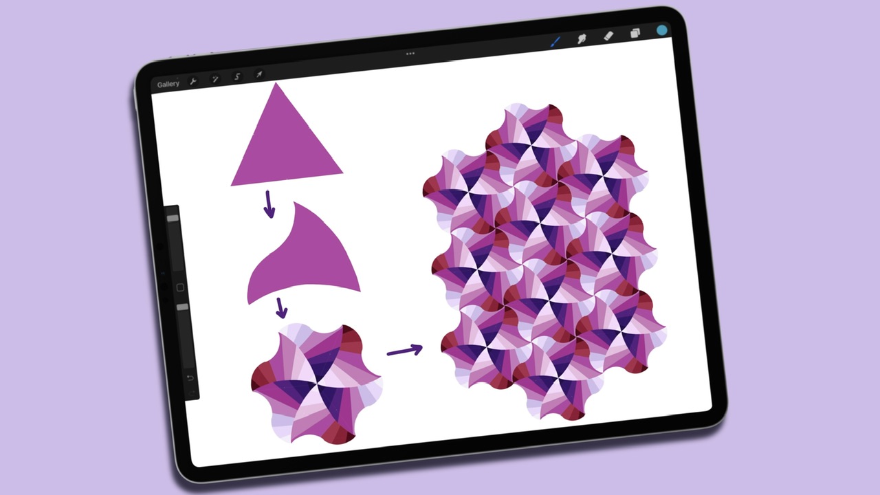 tessellations in procreate