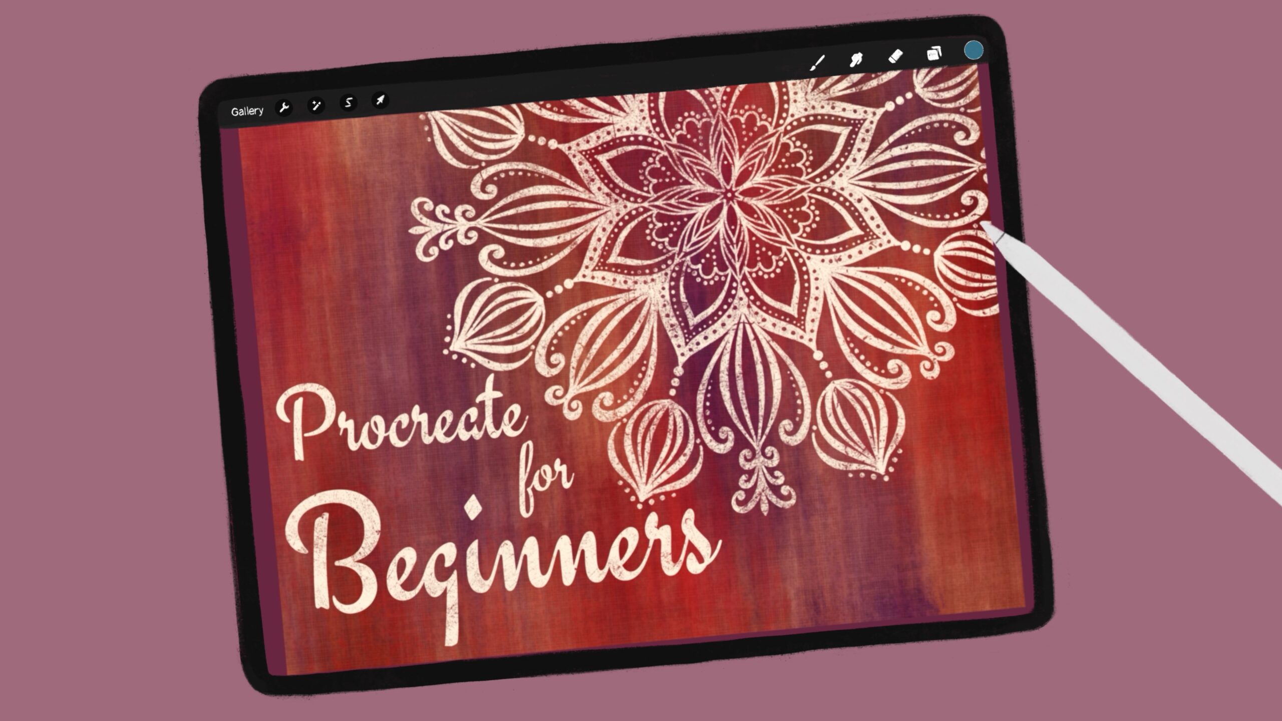 learn procreate for beginners