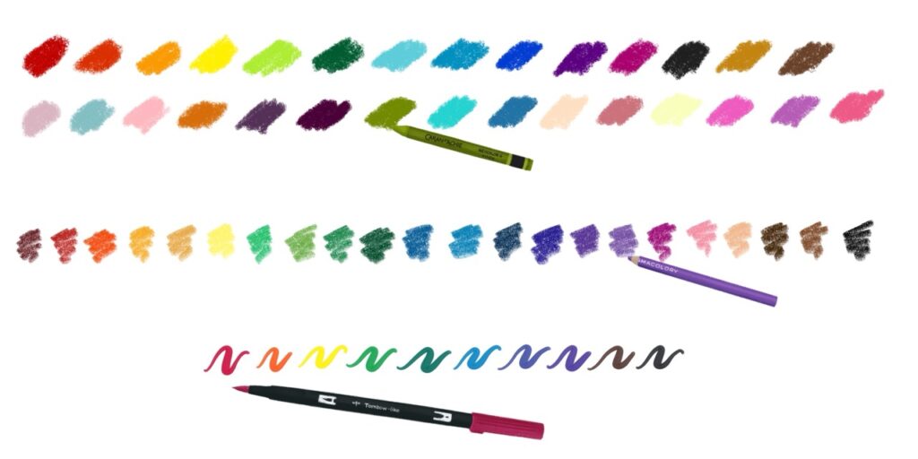 color palettes in procreate